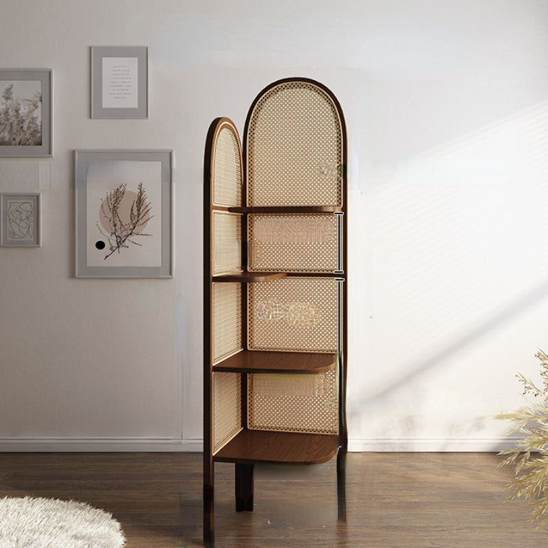 Cleone Rattan Corner Bookcase