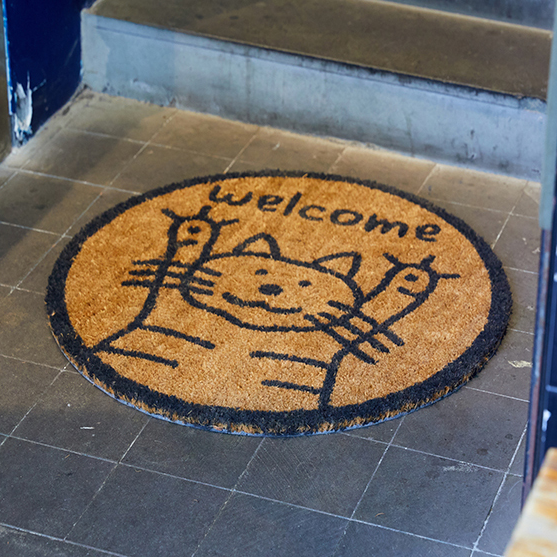 Hirano Natural Coco Non-Slip Door Mat