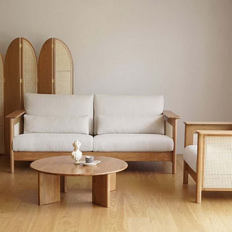 Phinley Log Rattan Sofa