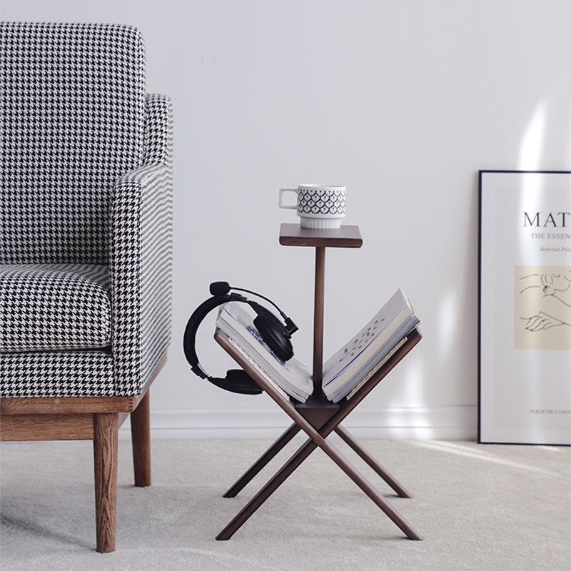Whobrey End Table With Mini Bookcase