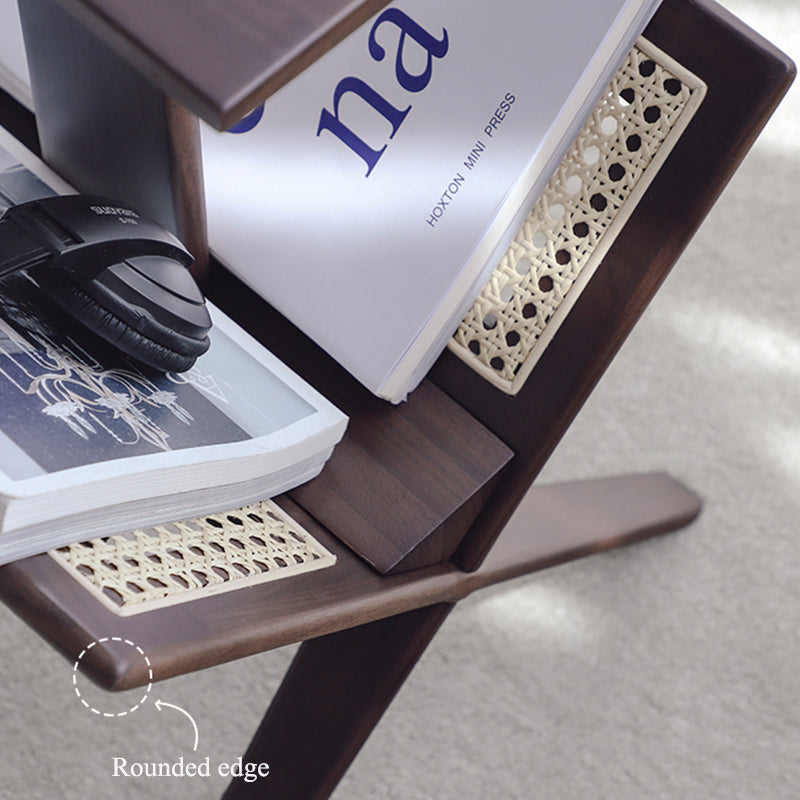 Whobrey End Table With Mini Bookcase