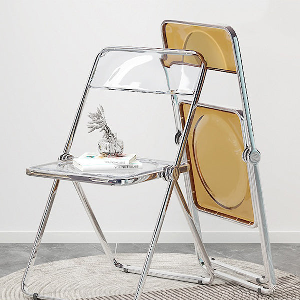 Larkin Acrylic Folding Dining Chair (Set of 2)