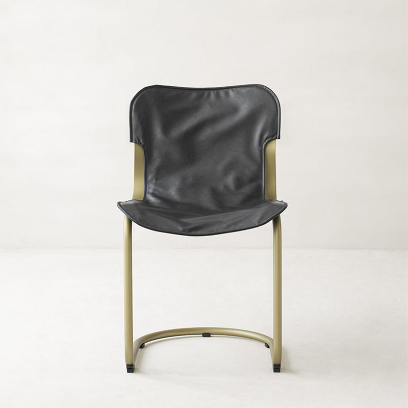 Parvin Leather Dining Chair (set of 2)