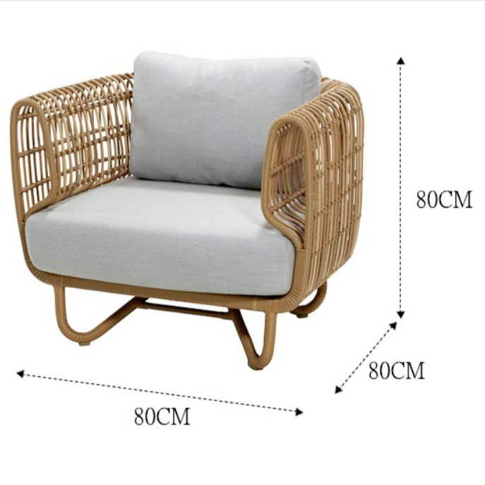Edwards Rattan Armchair