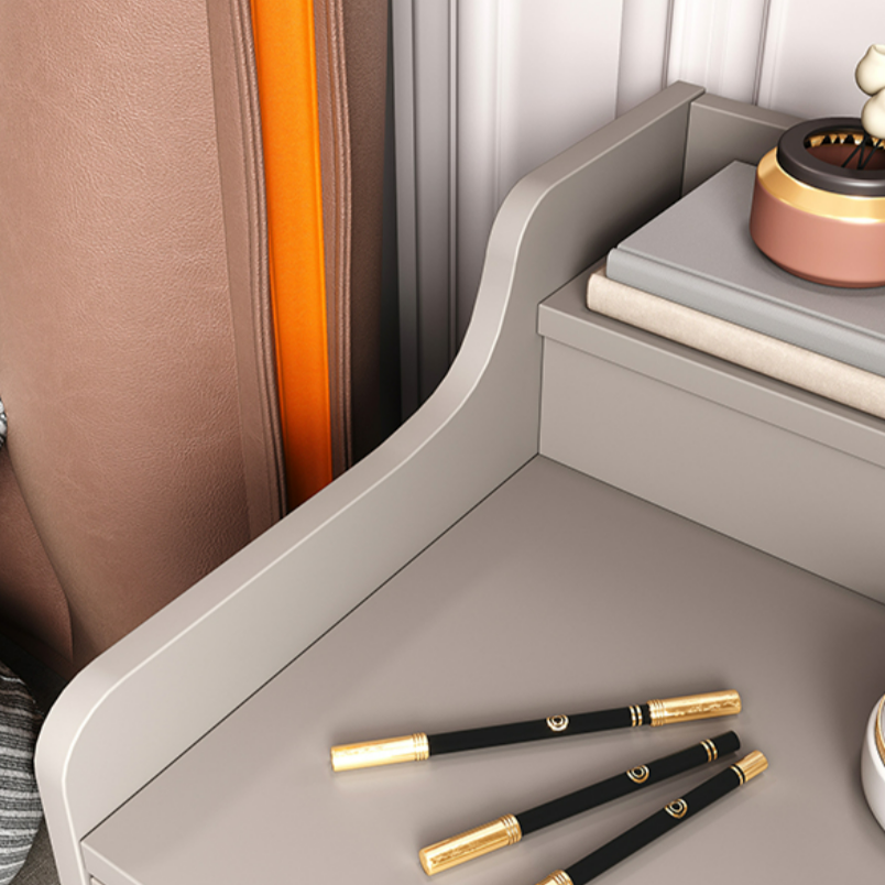 Vose Makeup Vanity Set with Stool and Mirror