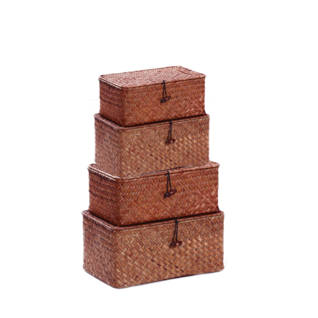 Handmade Rattan Woven Storage Case