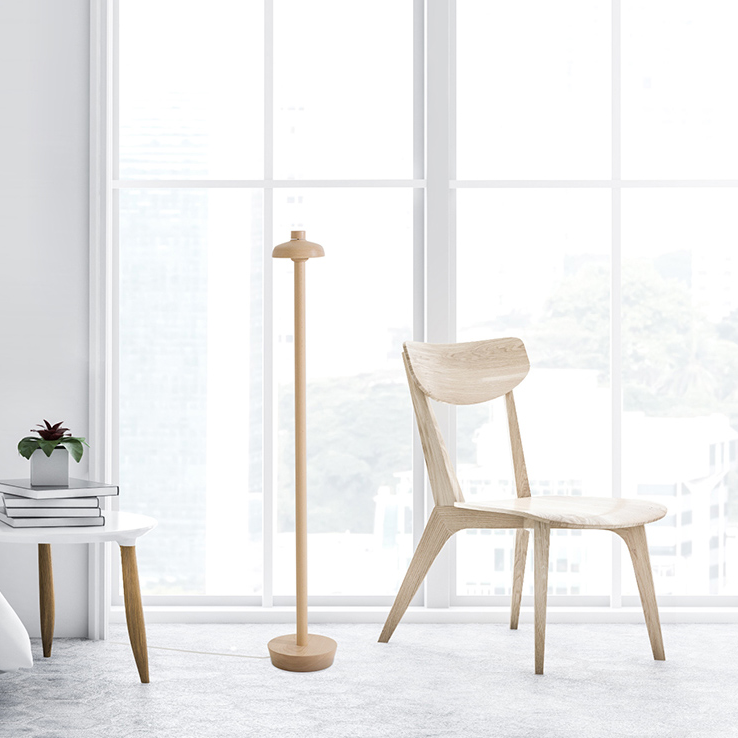Brightech Vertical Knob Floor Lamp