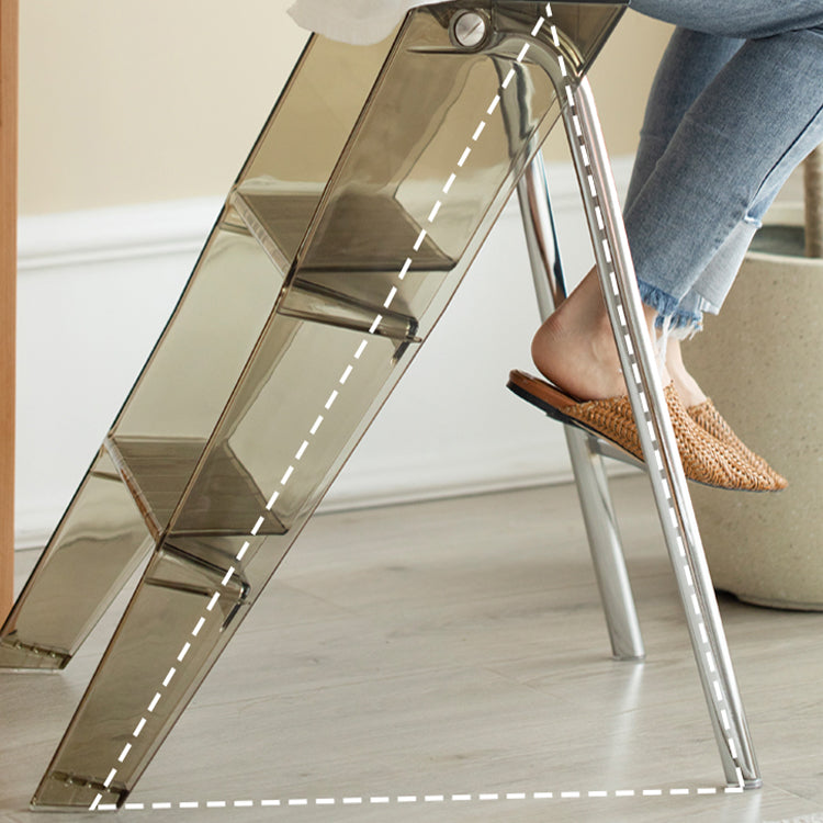 Whobrey Acrylic Ladder Side Table
