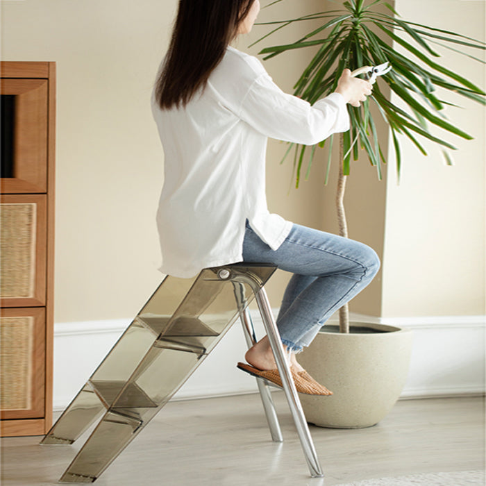 Whobrey Acrylic Ladder Side Table