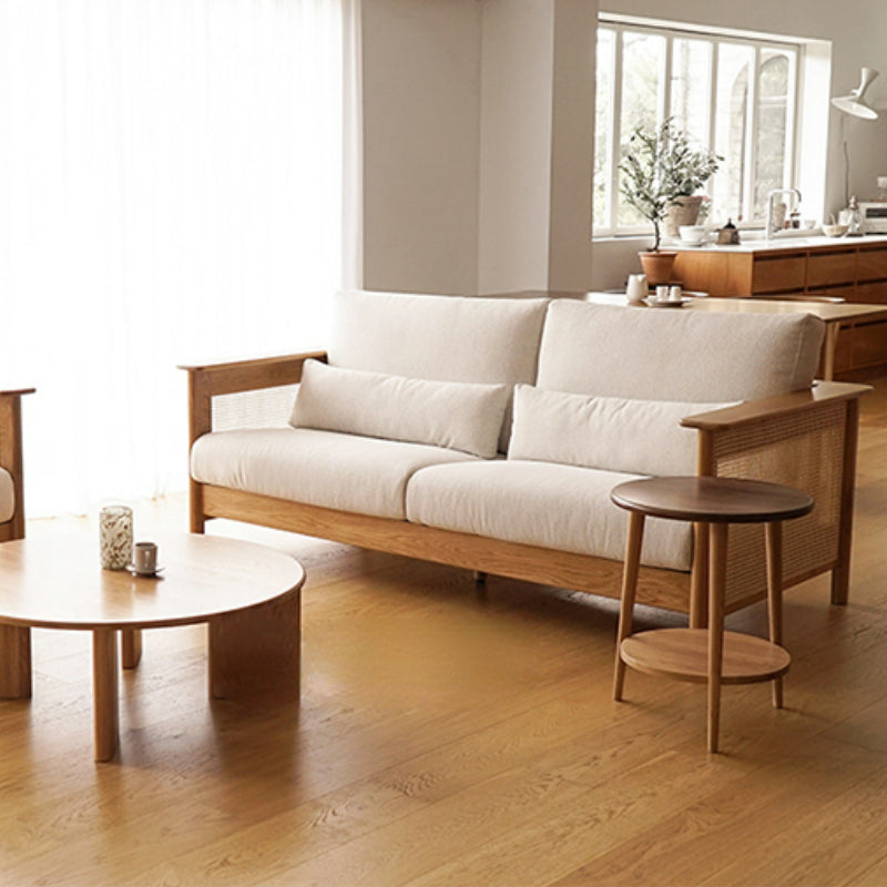 Phinley Log Rattan Sofa