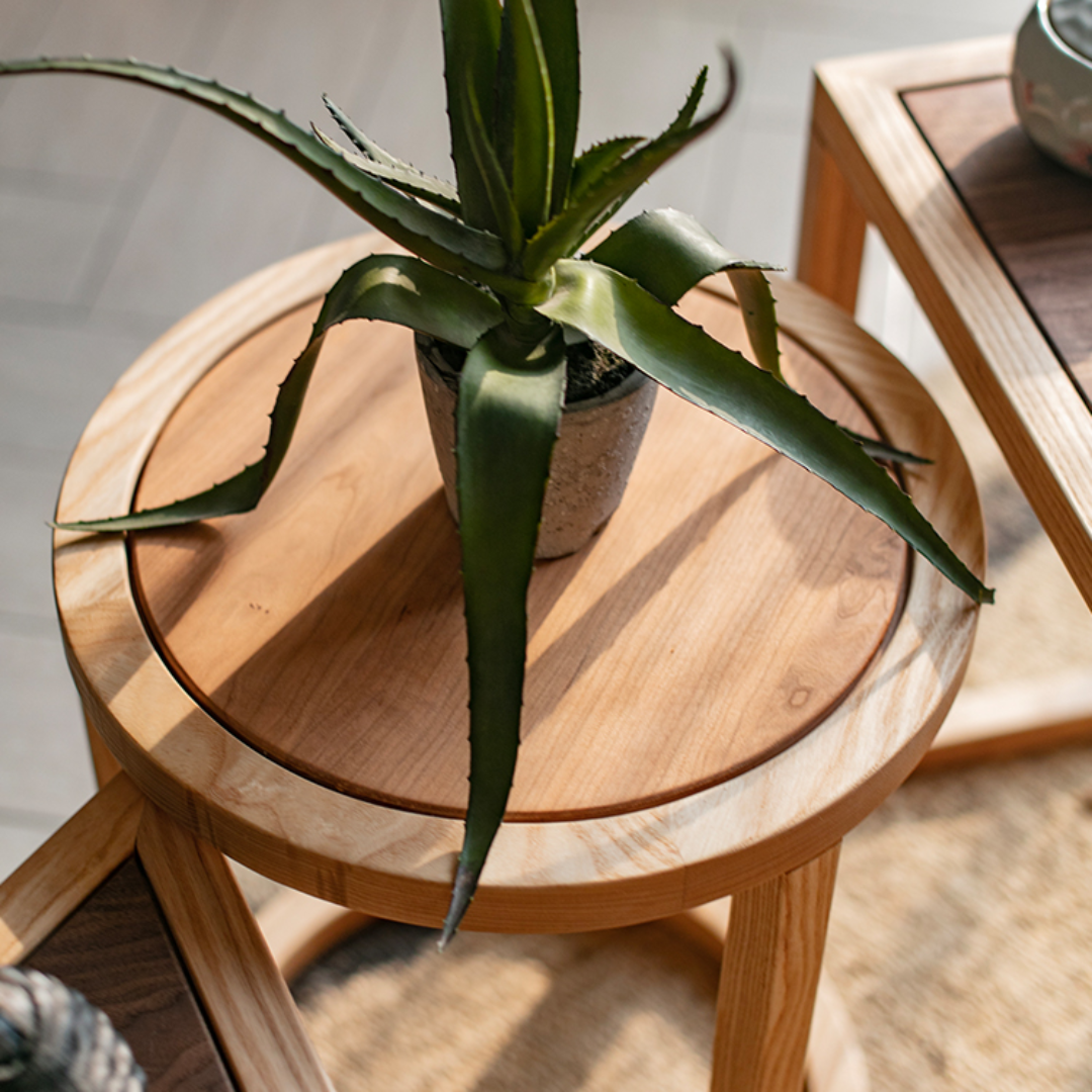 Enrique Ashwood Side Table