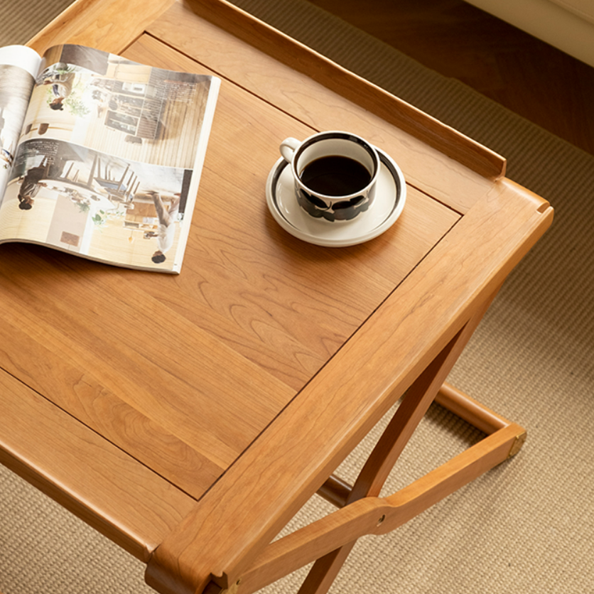 Elvira Pedestal Folding Coffee Table