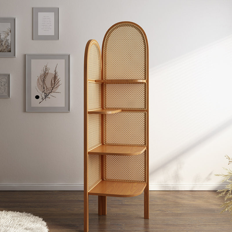 Cleone Rattan Corner Bookcase