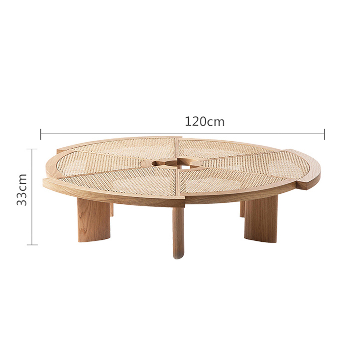 Driskill Rattan Coffee Table