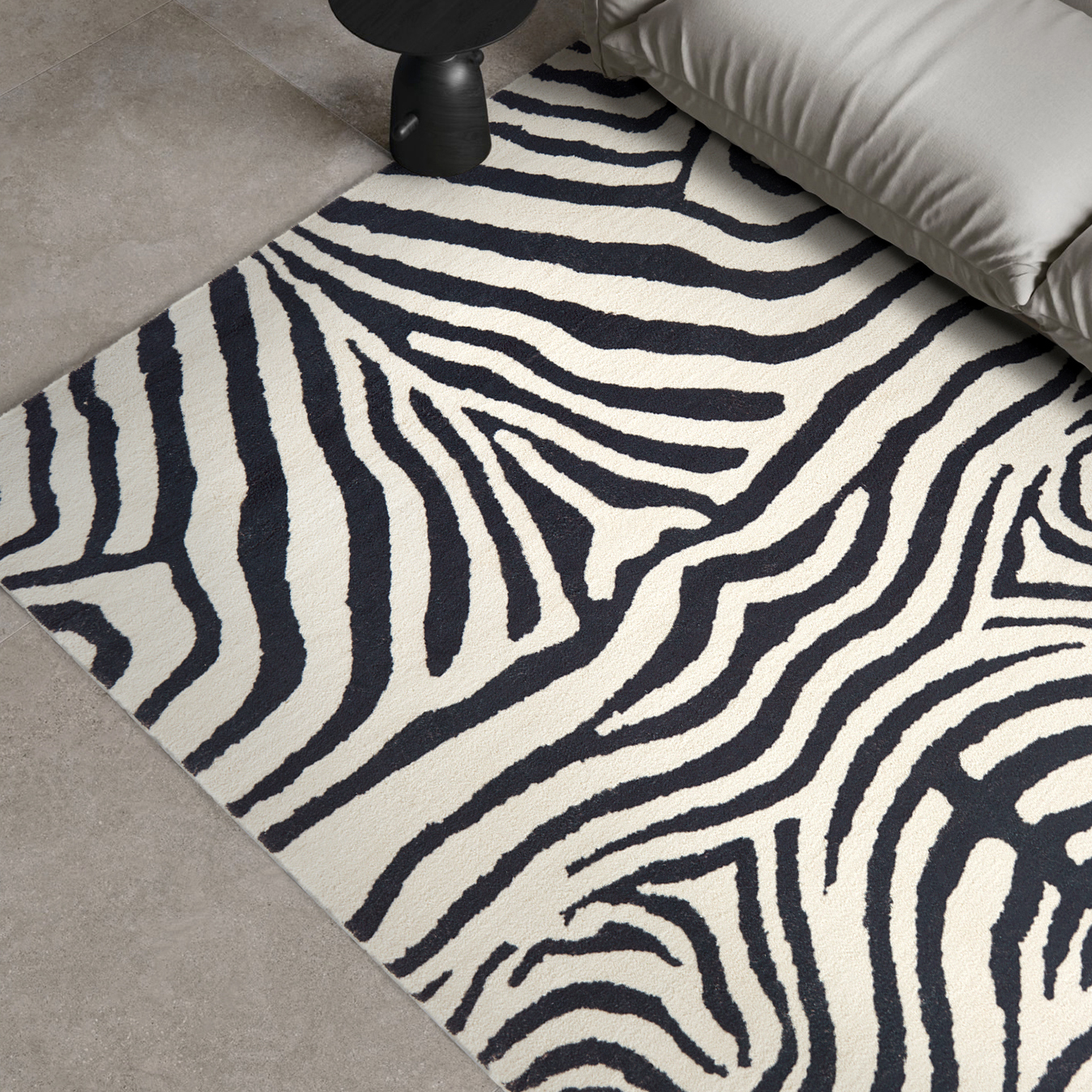 Canizales Zebra Area Rug