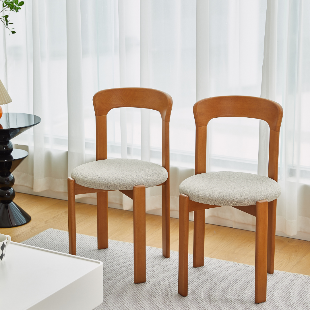 Elkland Solid Wood Dining Chair (Set of 2)
