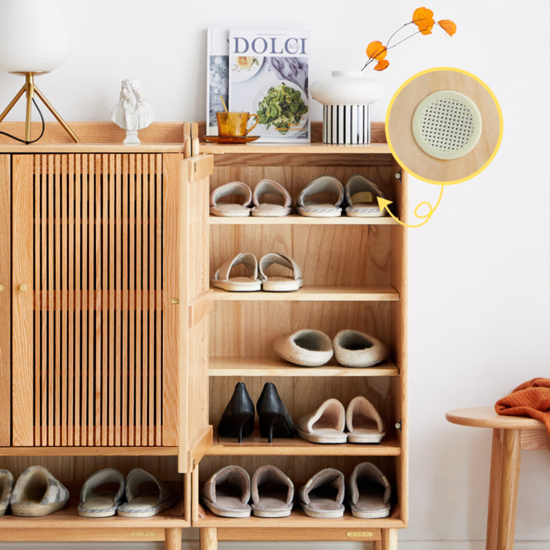 Glidden Solid Wood Shoe Cabinet