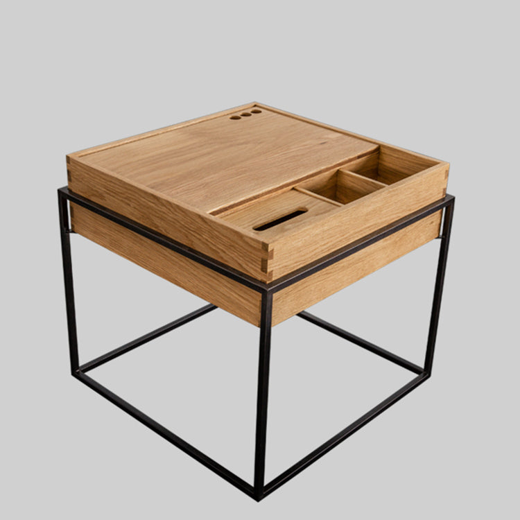 Kabamba Solid Wood End Table