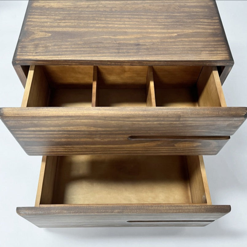 Milea Solid Wood Nightstand