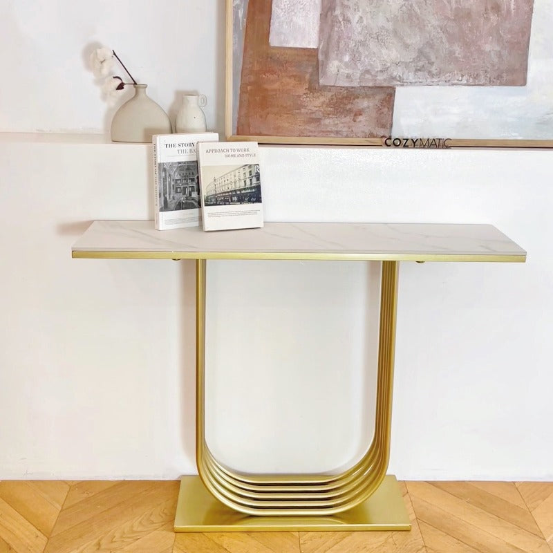 Pam Marble Console Table