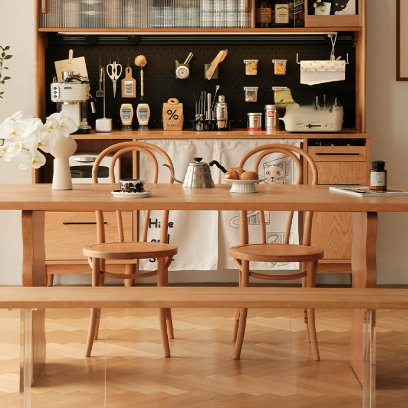 Jalen Wavy Base Dining Table