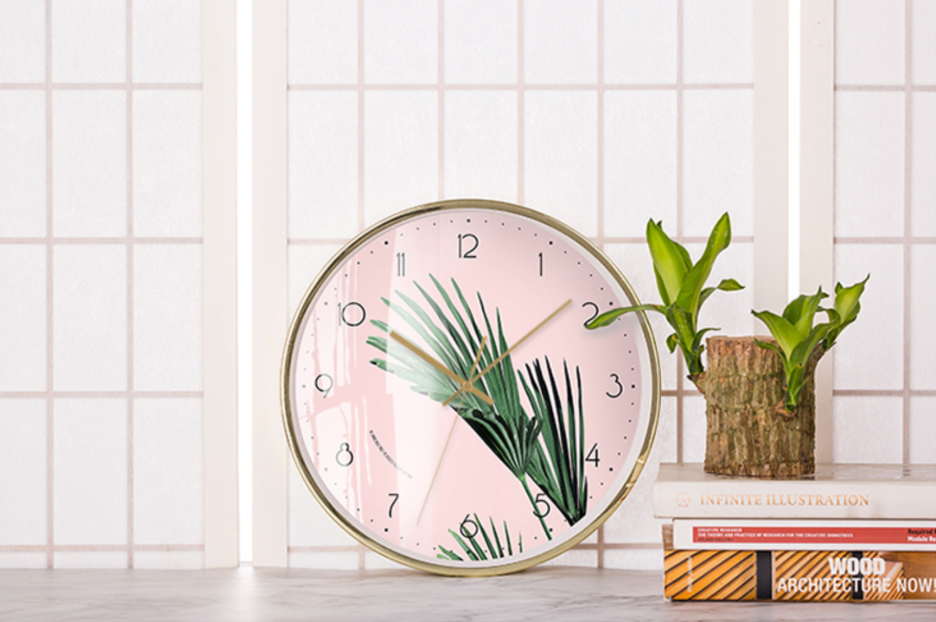 BENITO Nature Series Pop Art Wall Clock