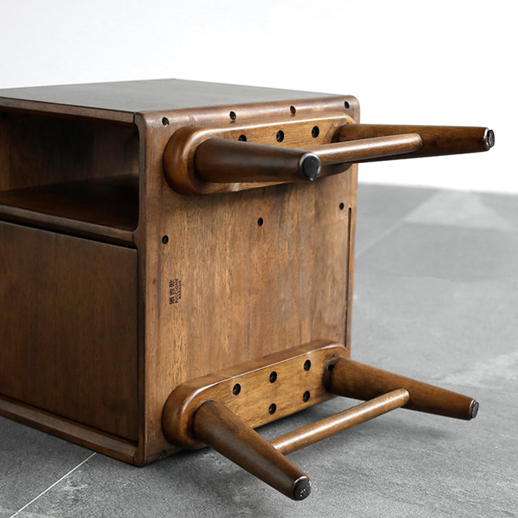 Gloia Solid Wood Night Stand