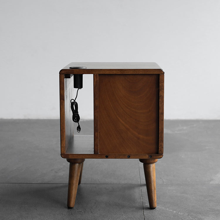 Gloia Solid Wood Night Stand