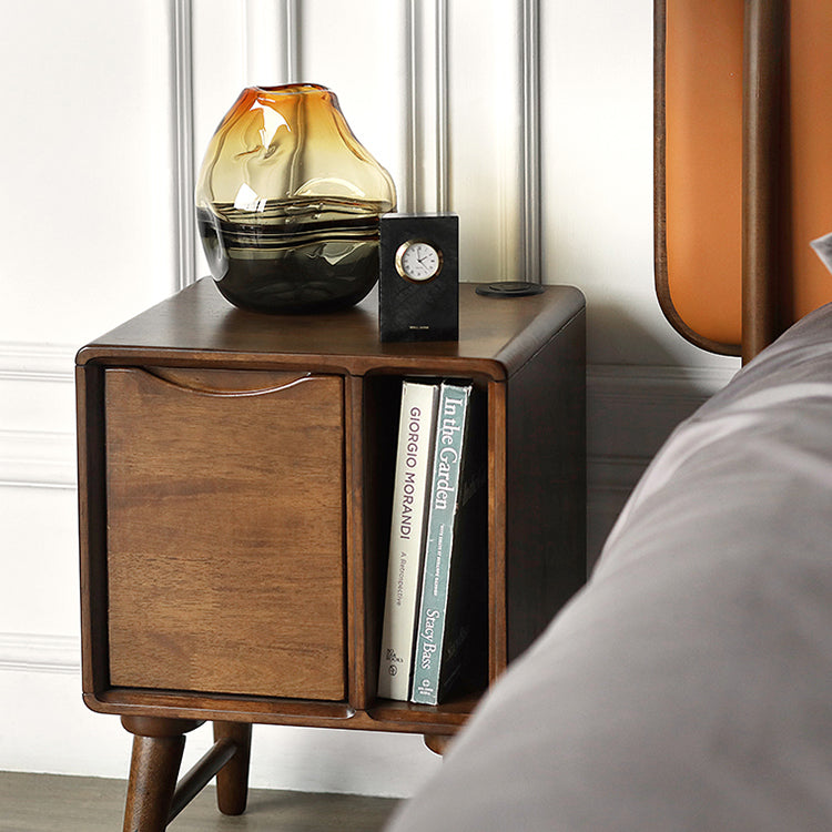 Gloia Solid Wood Night Stand