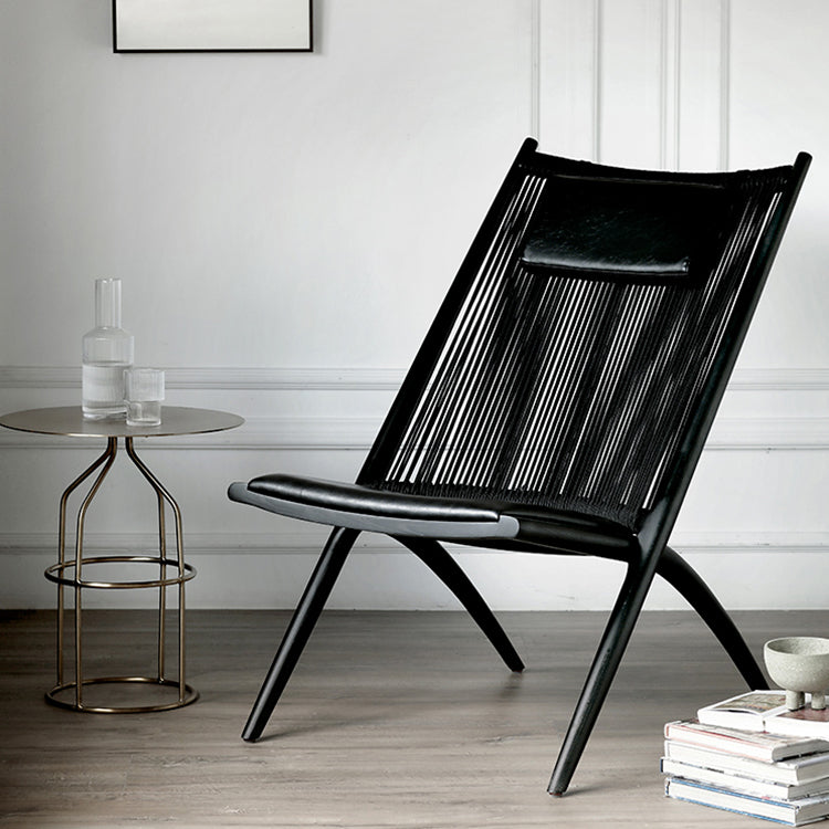 Ardoin Solid Wood Lounge Chair