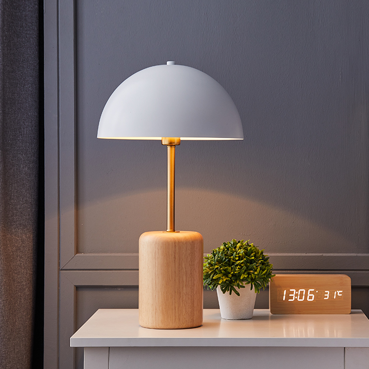 Broderick Solid Wood Table Lamp