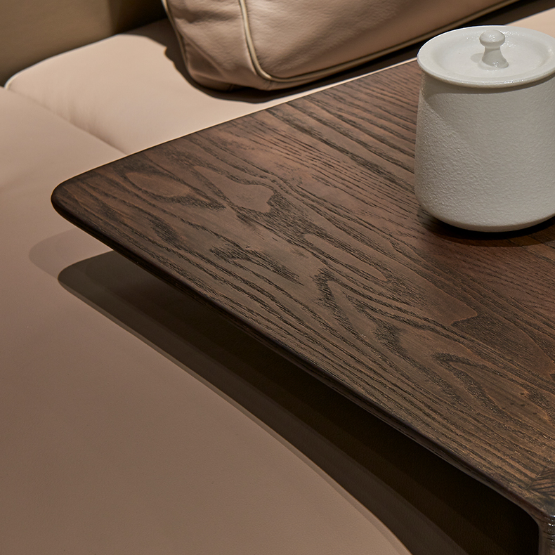 Ash Wood End Table Set