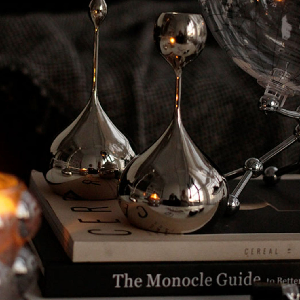 Olivarez 3 Piece Iron Candlestick Set
