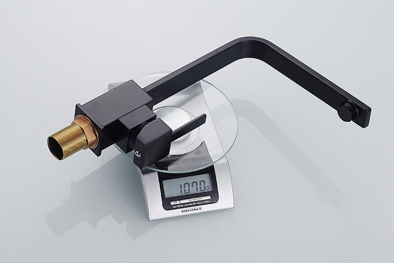 XAV Minimalist Black Tap Faucet