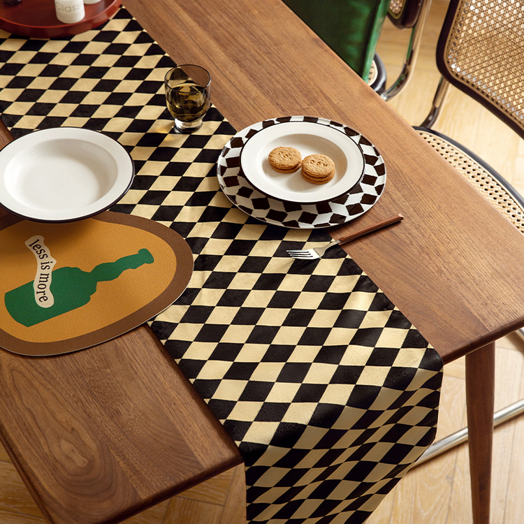 Curran Plaid Table Runner
