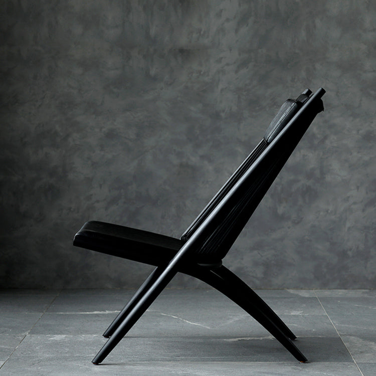 Ardoin Solid Wood Lounge Chair