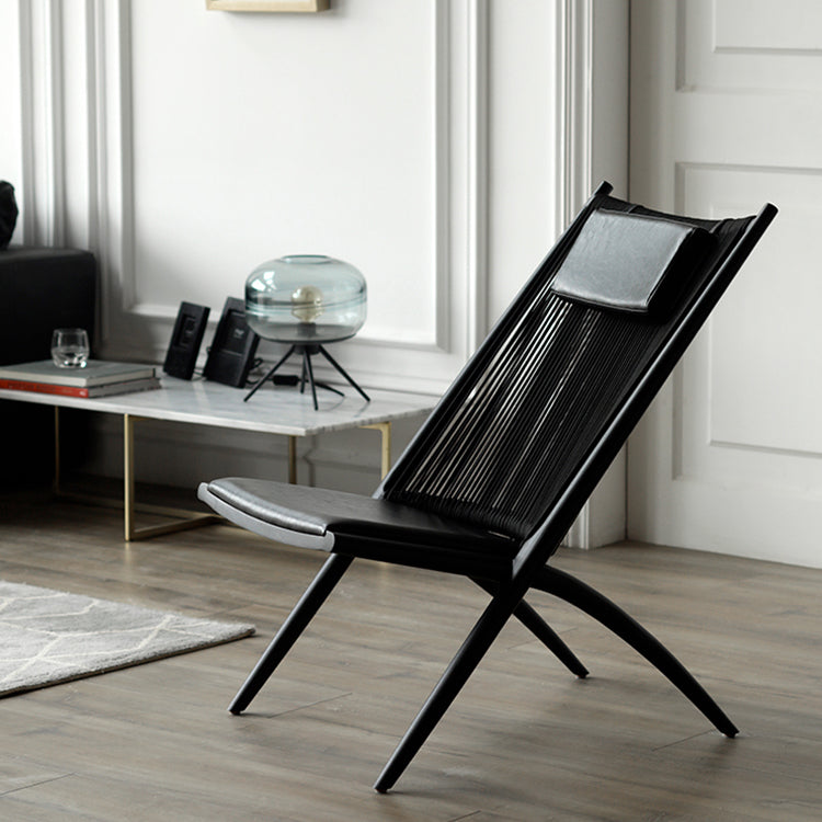Ardoin Solid Wood Lounge Chair