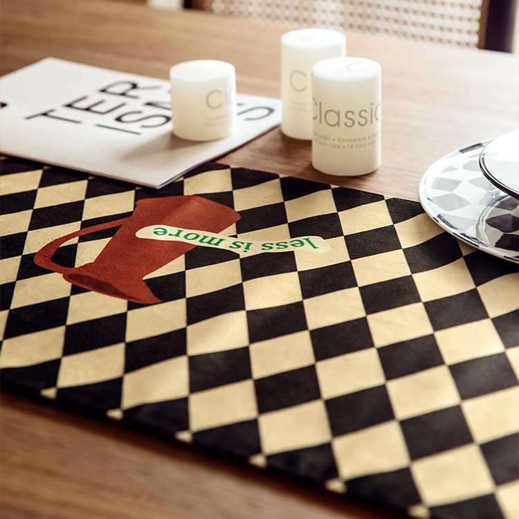 Curran Plaid Table Runner