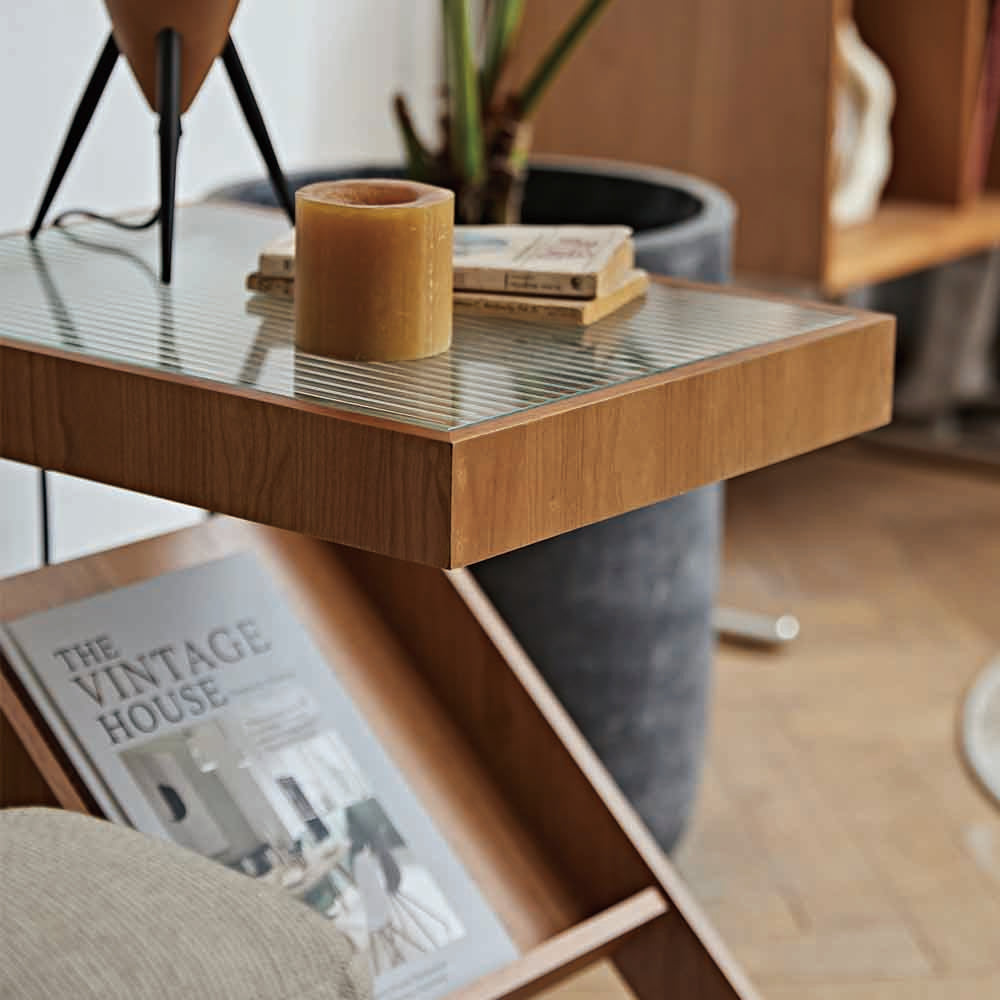 Bancroft Glass End Table