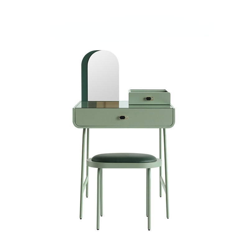 Rines Vanity Set with Stool and Mirror