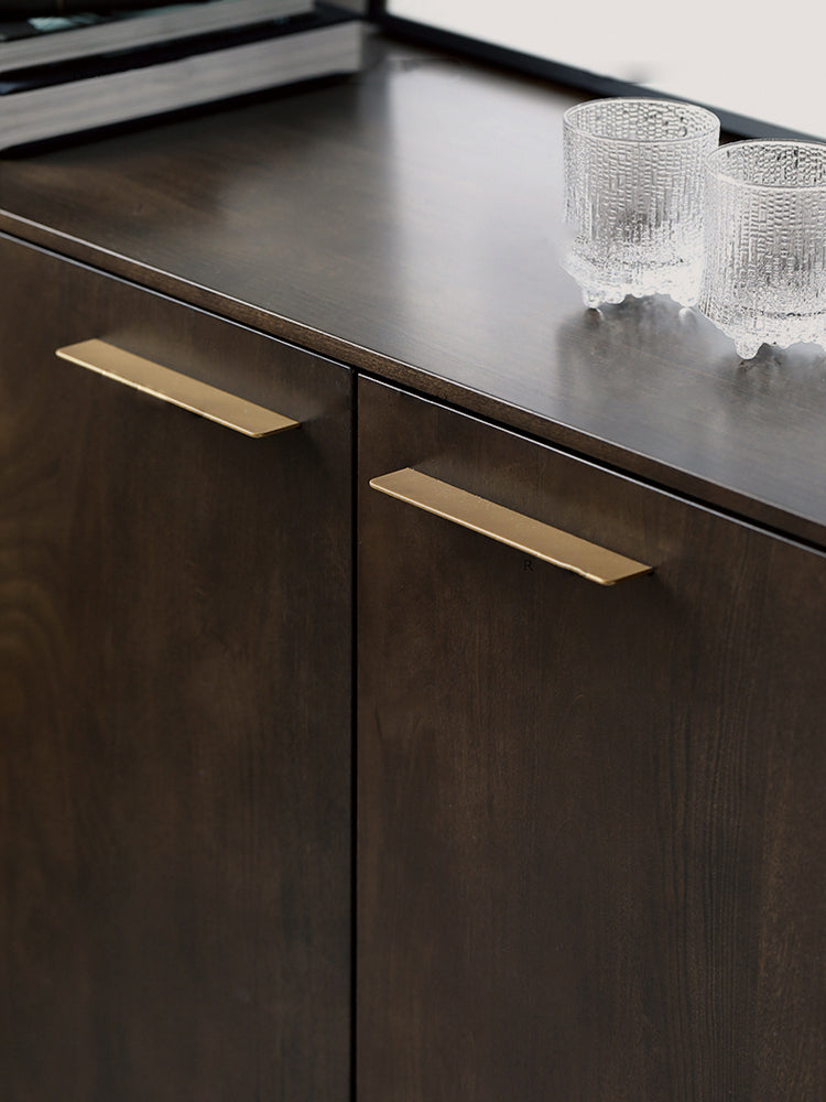 AMORA Chicago HILTON Nordic Solid Wood Sideboard Buffet Cabinet