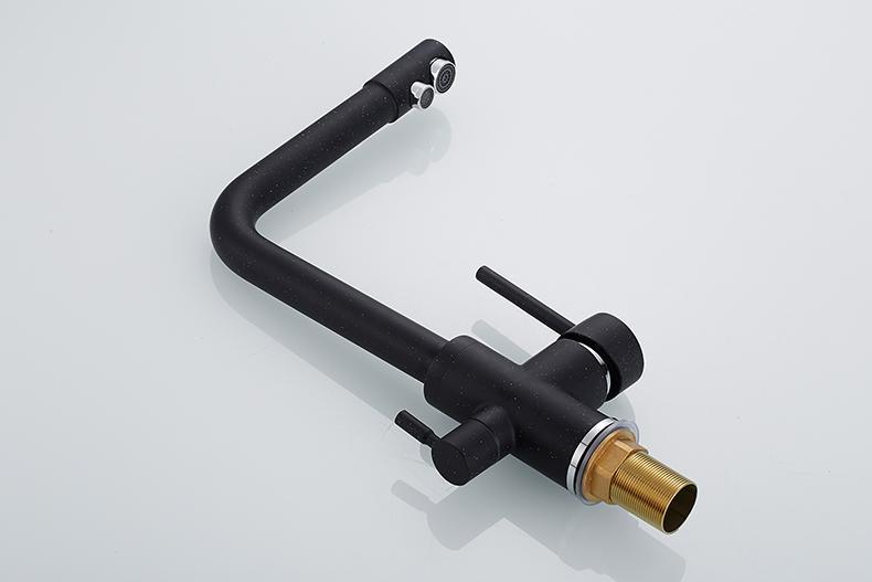 ARMAND Minimalist Matte Black/Nude Tap Faucet