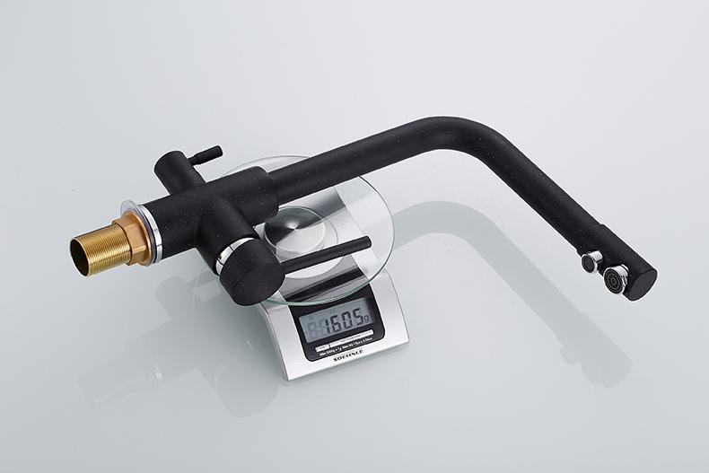 ARMAND Minimalist Matte Black/Nude Tap Faucet