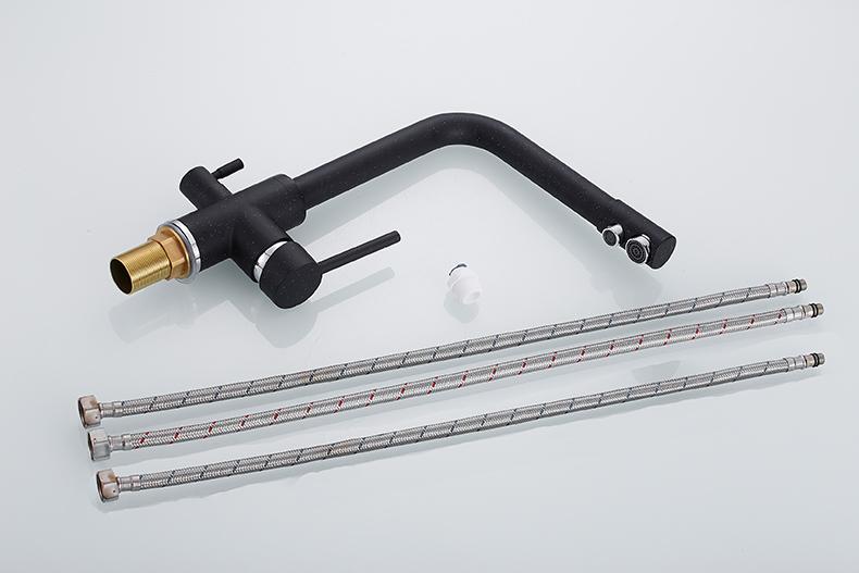 ARMAND Minimalist Matte Black/Nude Tap Faucet