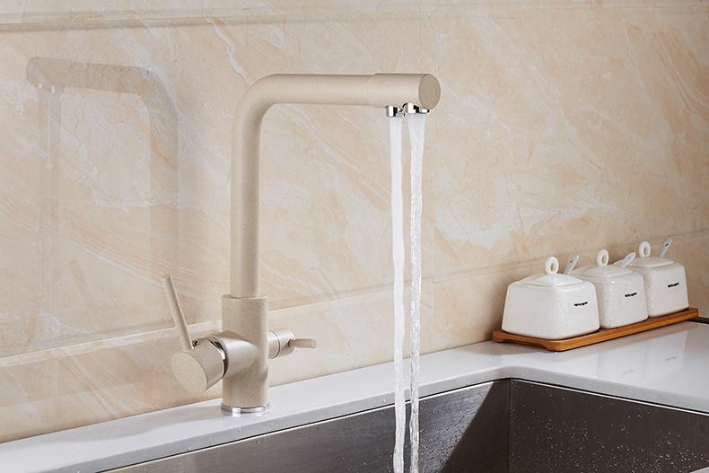ARMAND Minimalist Matte Black/Nude Tap Faucet