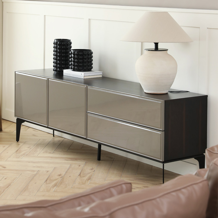 Sadie Designer Wood TV Stand