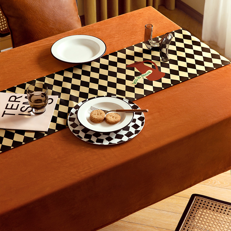 Curran Plaid Table Runner