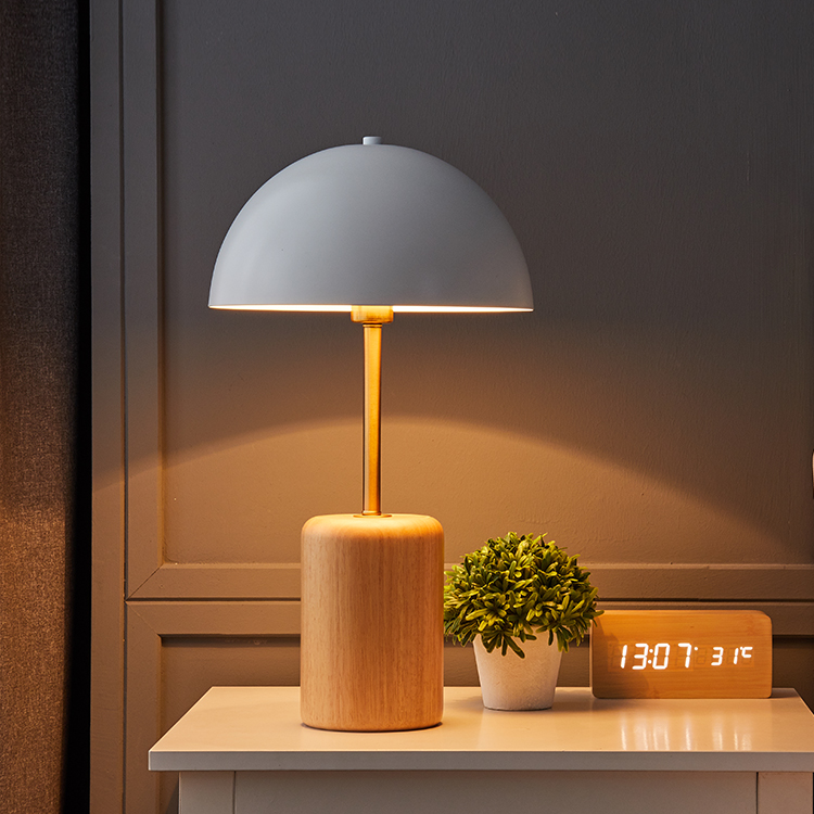 Broderick Solid Wood Table Lamp