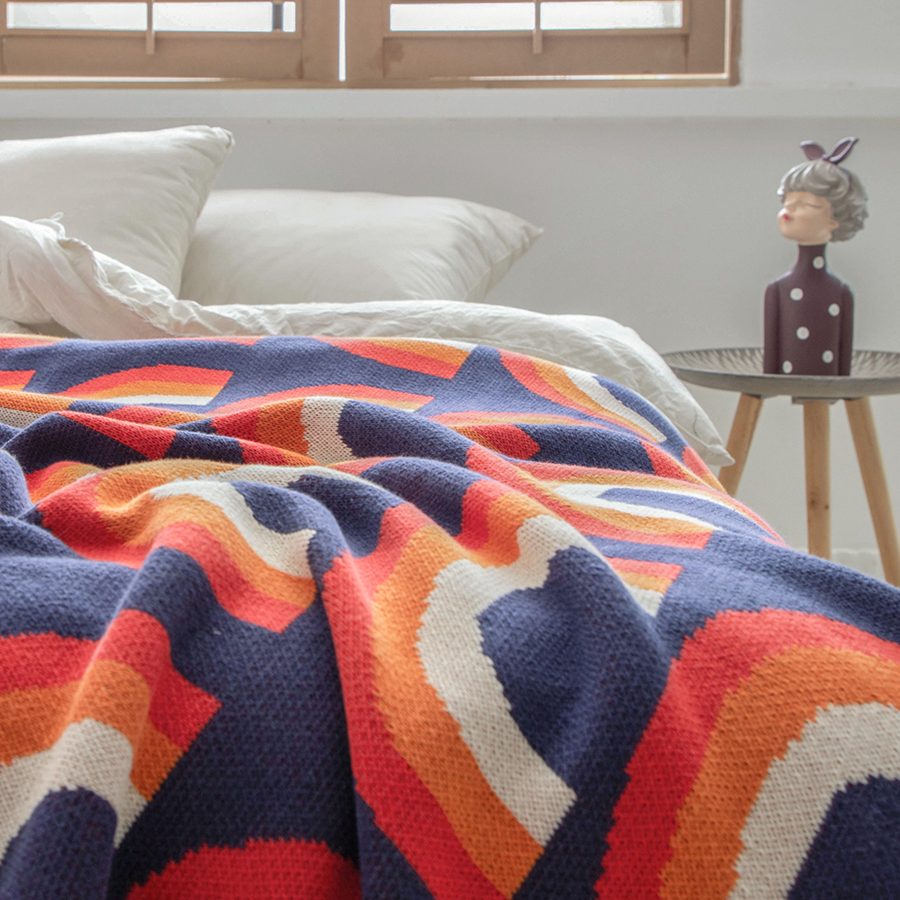 Ghislain Bohemia Geometric Blanket