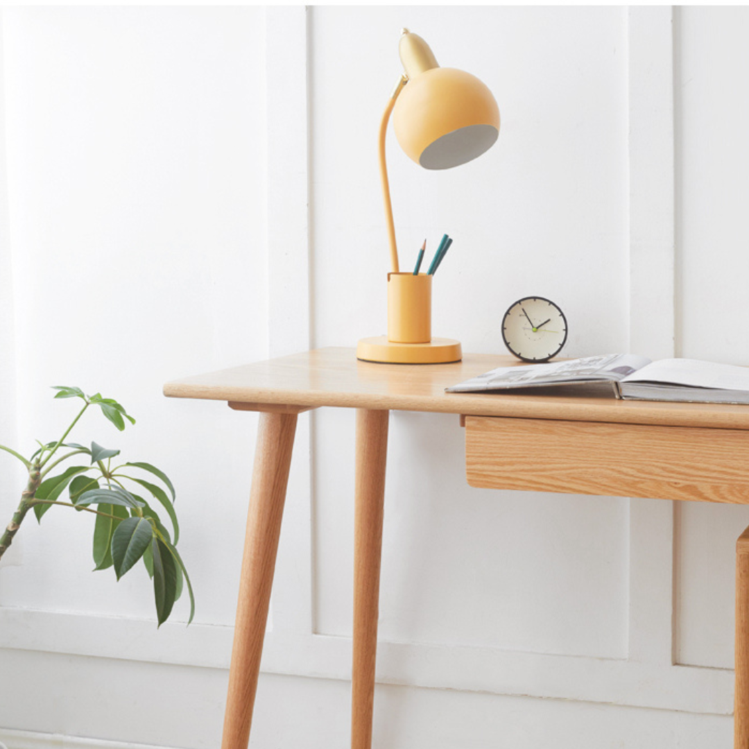 Weldon Desk with Cabinet